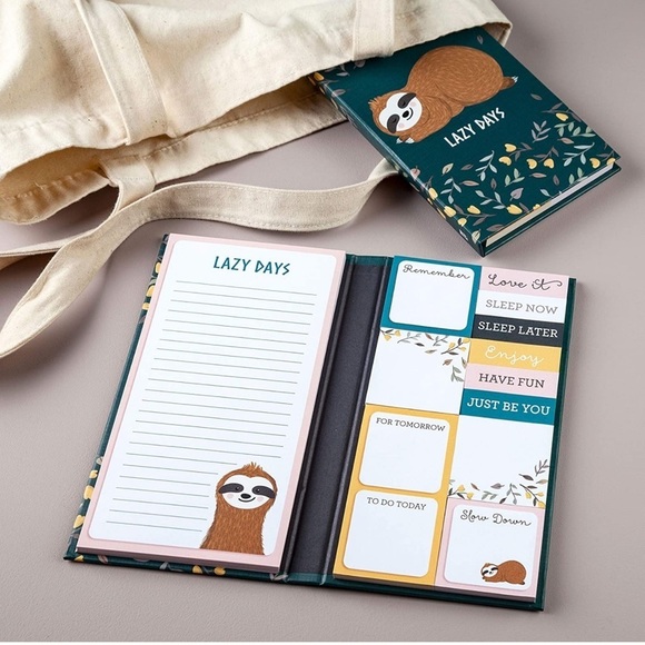 Other - Sloth Notepad Collection, NWT 🦥